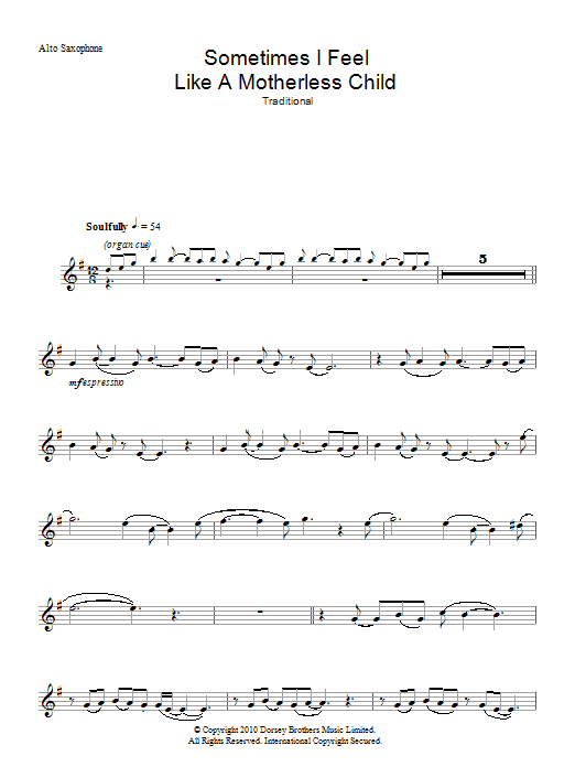 Traditional Sometimes I Feel Like A Motherless Child sheet music notes and chords arranged for Ukulele