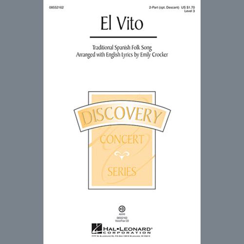 Easily Download Traditional Spanish Folksong Printable PDF piano music notes, guitar tabs for  2-Part Choir. Transpose or transcribe this score in no time - Learn how to play song progression.