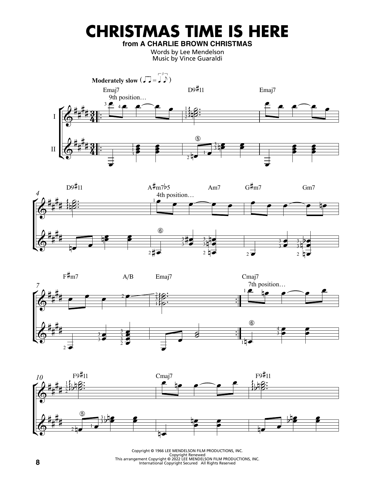 Traditional Welsh Carol Deck The Hall (arr. Mark Phillips) sheet music notes and chords arranged for Easy Guitar Tab