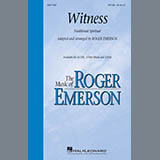 Traditional 'Witness (Arr. Roger Emerson)' SATB Choir