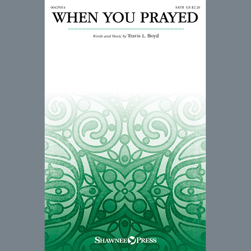 Easily Download Travis L. Boyd Printable PDF piano music notes, guitar tabs for  SATB Choir. Transpose or transcribe this score in no time - Learn how to play song progression.