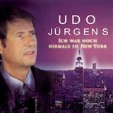 Udo Jurgens 'Ich War Noch Niemals In New York' Piano, Vocal & Guitar Chords