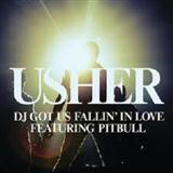 Usher featuring Pitbull 'DJ Got Us Fallin' In Love' Piano, Vocal & Guitar Chords