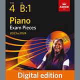 Valerie Capers 'Billie's Song (Grade 4, list B1, from the ABRSM Piano Syllabus 2023 & 2024)' Piano Solo