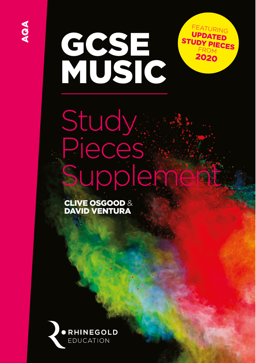 Various AQA GCSE Music Study Pieces Supplement sheet music notes and chords arranged for Instrumental Method