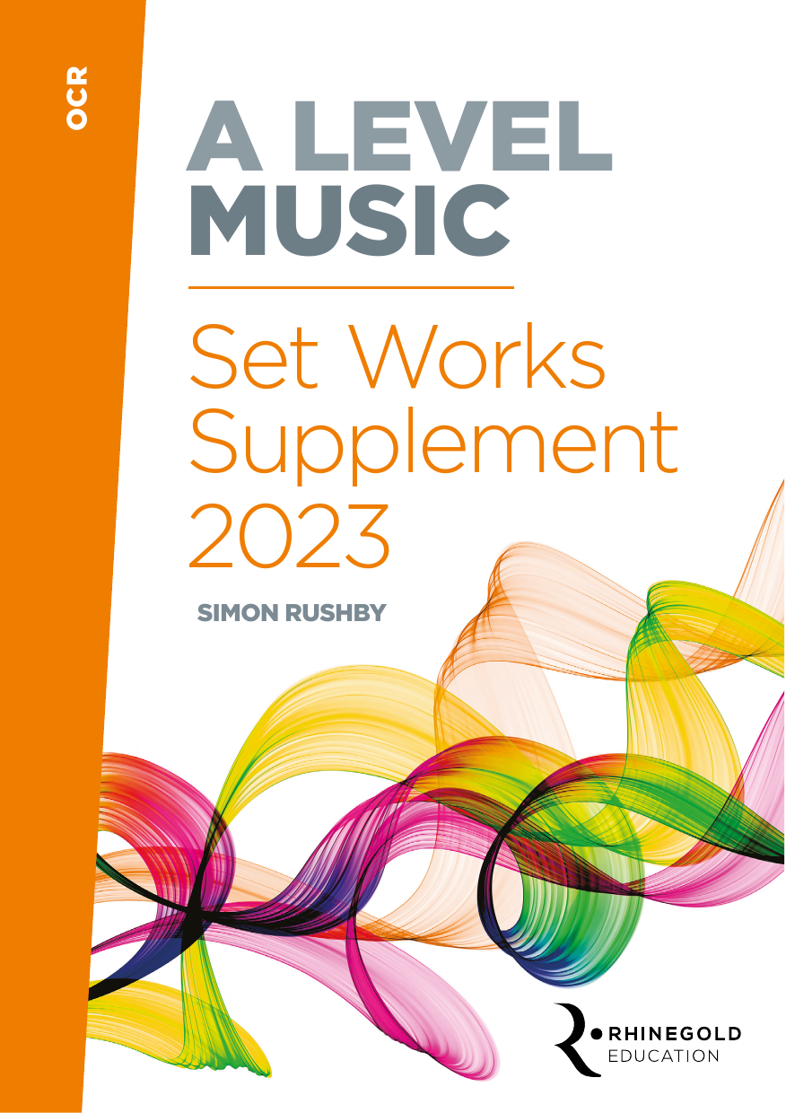 Various OCR A Level Set Works Supplement 2023 sheet music notes and chords arranged for Instrumental Method