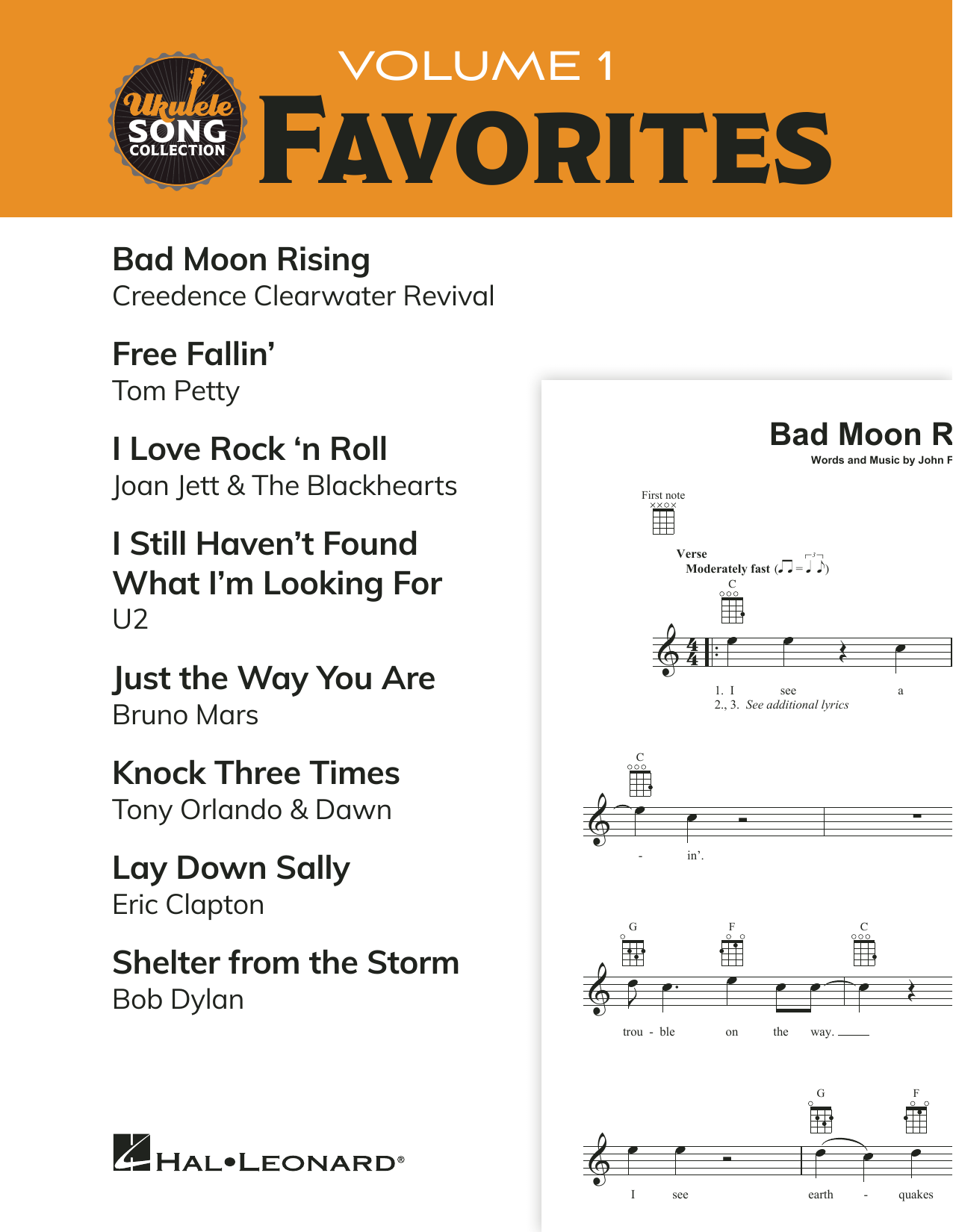 Various Ukulele Song Collection, Volume 1: Favorites sheet music notes and chords arranged for Ukulele Collection