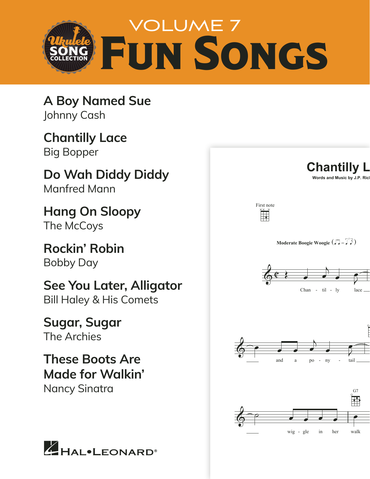 Various Ukulele Song Collection, Volume 7: Fun Songs sheet music notes and chords arranged for Ukulele Collection