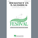 Victor C. Johnson 'Resonet In Laudibus' 3-Part Mixed Choir