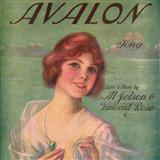 Vincent Rose 'Avalon' Piano, Vocal & Guitar Chords (Right-Hand Melody)
