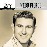 Webb Pierce 'Back Street Affair' Piano, Vocal & Guitar Chords (Right-Hand Melody)