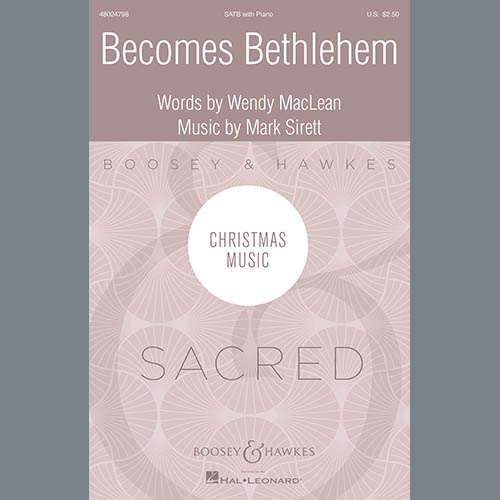 Easily Download Wendy MacLean and Mark Sirett Printable PDF piano music notes, guitar tabs for  SATB Choir. Transpose or transcribe this score in no time - Learn how to play song progression.