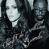 will.i.am featuring Cheryl Cole '3 Words' Piano, Vocal & Guitar Chords