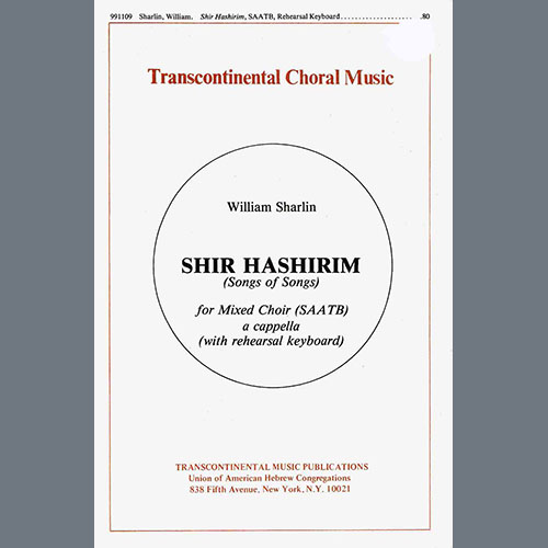 Easily Download William Sharlin Printable PDF piano music notes, guitar tabs for  Choir. Transpose or transcribe this score in no time - Learn how to play song progression.