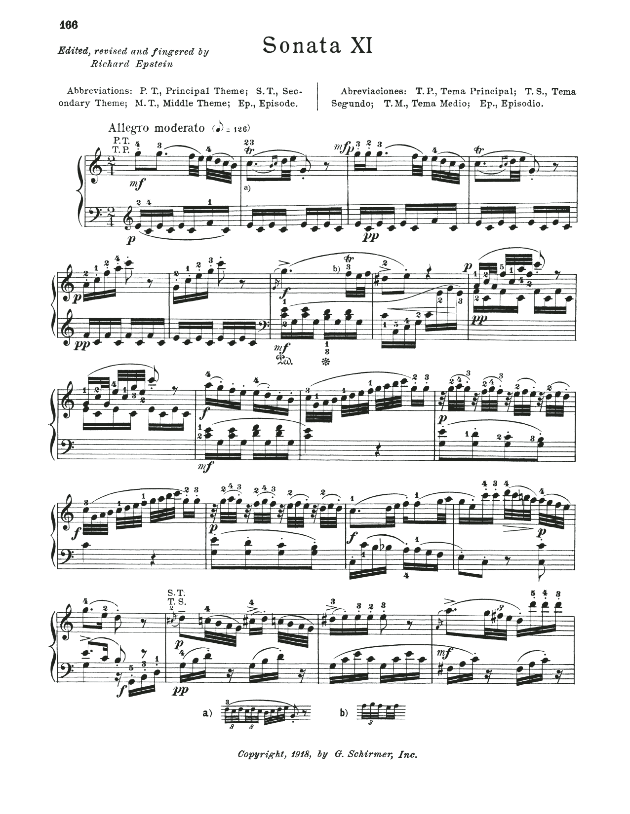 Wolfgang Amadeus Mozart Sonata In C Major, K. 330 sheet music notes and chords arranged for Piano Solo