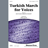 Wolfgang Amadeus Mozart 'Turkish March (arr. Greg Gilpin)' SATB Choir