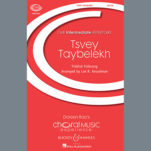 Easily Download Yiddish Folksong Printable PDF piano music notes, guitar tabs for  SATB Choir. Transpose or transcribe this score in no time - Learn how to play song progression.