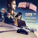 ZAYN feat. Sia 'Dusk Till Dawn' Piano, Vocal & Guitar Chords (Right-Hand Melody)