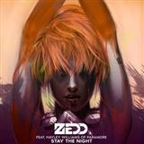 Zedd feat. Hayley Williams 'Stay The Night' Piano, Vocal & Guitar Chords