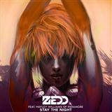 Zedd 'Stay The Night' Piano, Vocal & Guitar Chords (Right-Hand Melody)